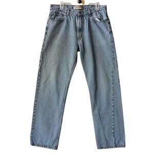 LEVIS 505 Jeans Regular Fit Faded Blue Denim, Mens 36x34 VINTAGE